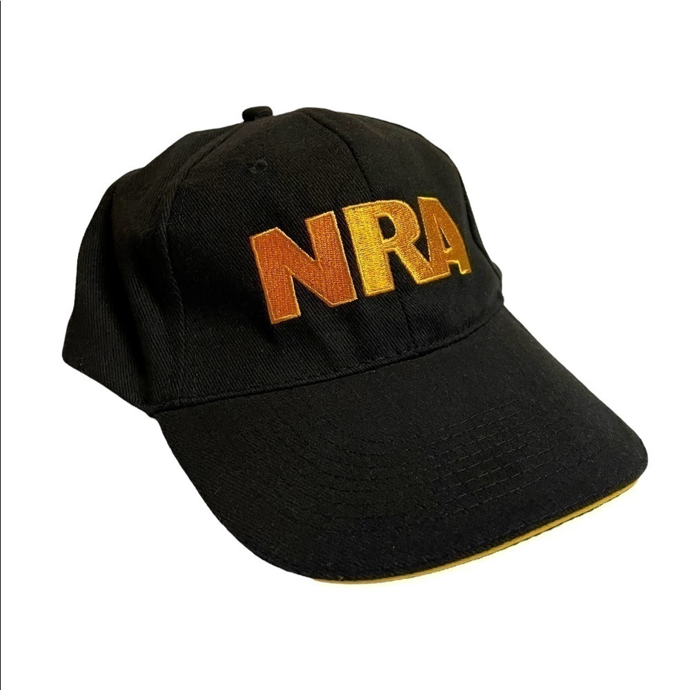 NRA Black Hat Adults Adjustable baseball cap
